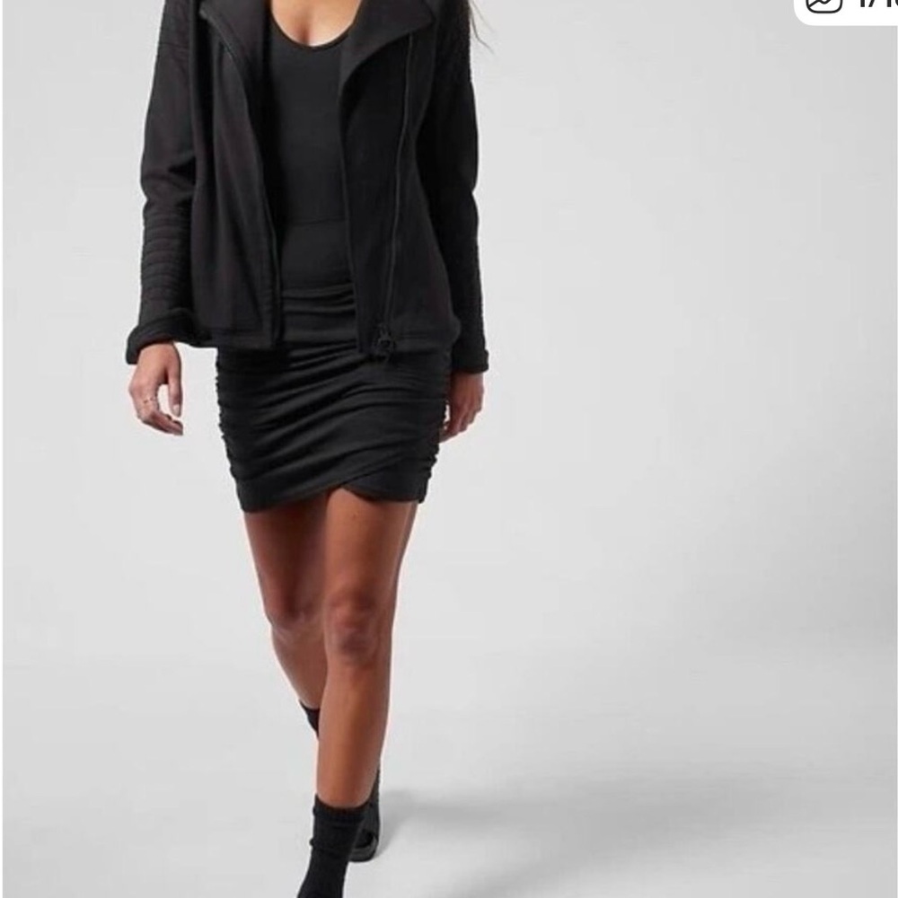 Athleta Black Transcend Pencil Skort Small Petite - Picture 2 of 11